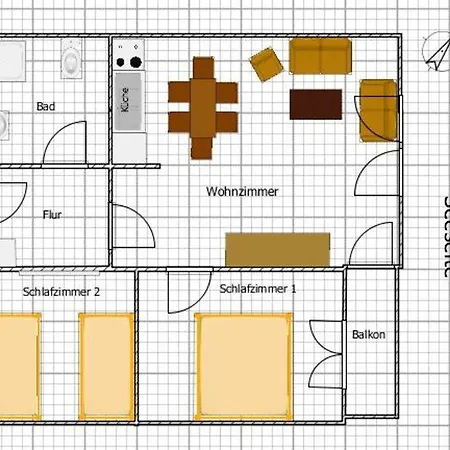 شقة Haus Am Kliff Nr 02 هيرينجسدورف